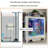 39.37"White Side-Filtration Ecological Rectangular Fish Tank-1362327481
