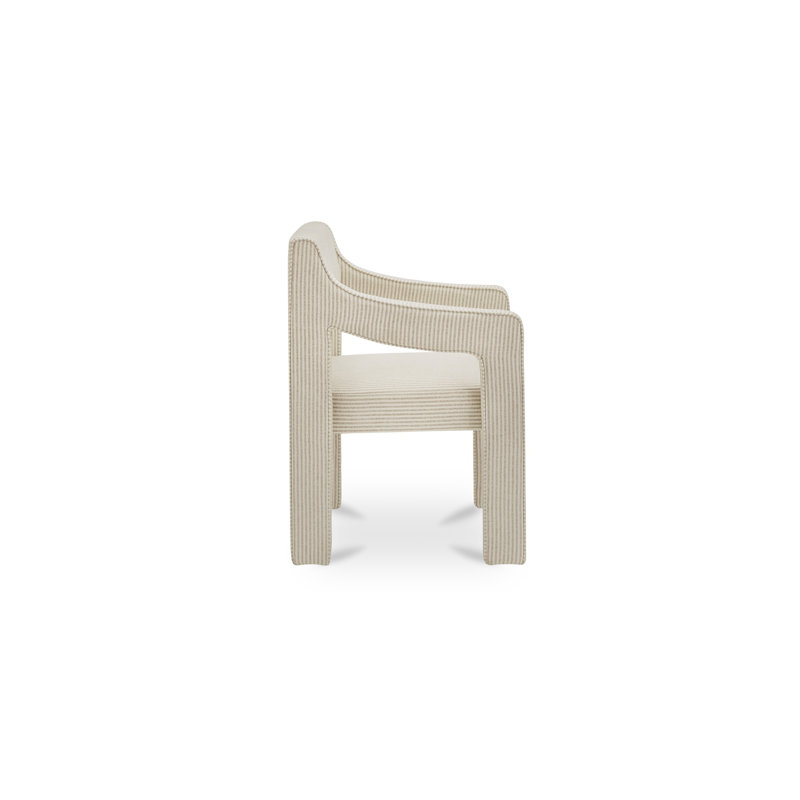 Elise Dining Chair Cedar Green, Cream Beige