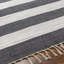 Tapis rayé en coton tissé à plat à la main Anayah-1442046809