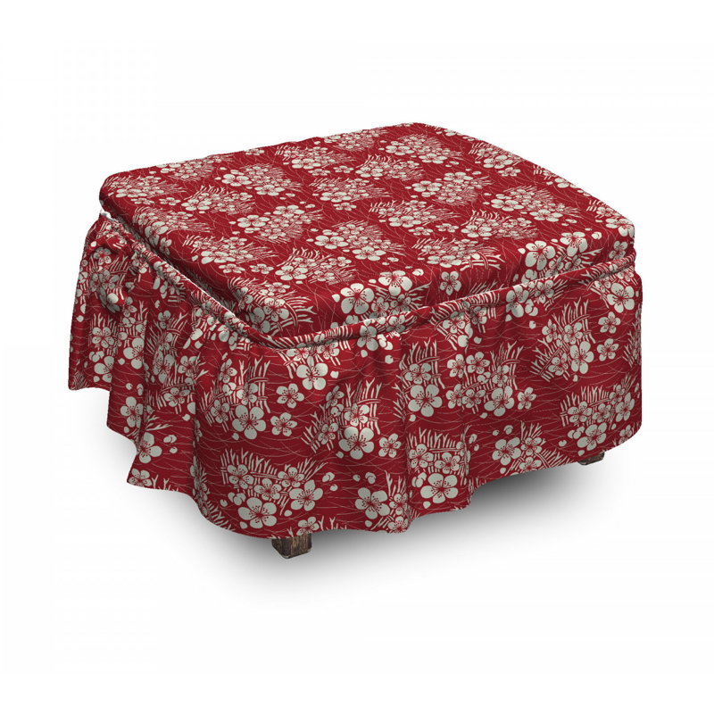 Housse pour en balles de foin repose-pieds