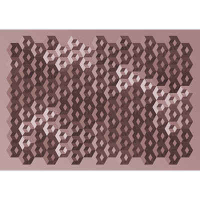 Genora Rectangle Geometric Area Rug