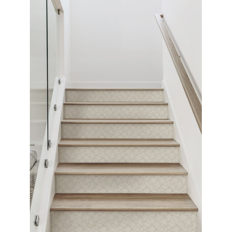 Adhésif décoratif Latitude Run, Beige, H 6,5 po x l 48 po