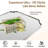 Modern Scalloped Corner Rectangle Bathroom Vanity Mirror | Stainless Steel Frame-443452584-440112705
