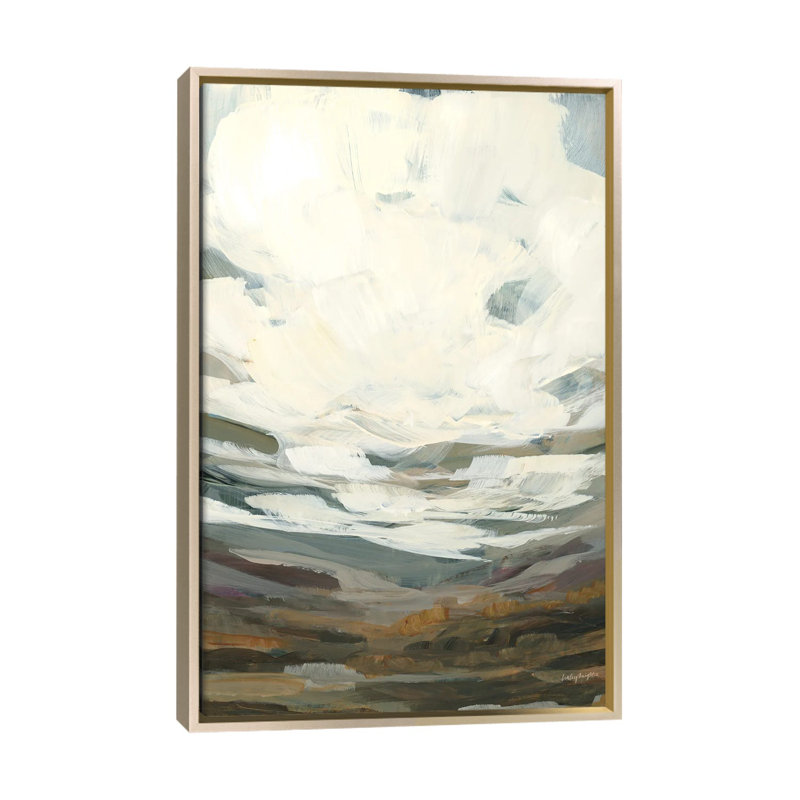 Timber Thicket II - Wall Art Print - Framed Canvas, H 40 po x l 26 po, Framed Print without Mat, Champagne