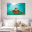 Tortue verte de Maui sur toile-1325578234