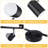 4-Light RGB LED Track Lighting Kit, 16 Colors