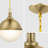 Simple Globe 2-Light Pendant Light-39122198