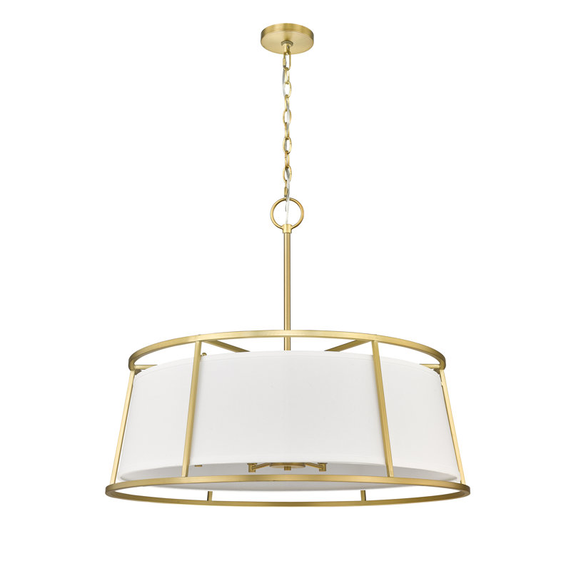 Luminaire suspendu tambour 8 lumières