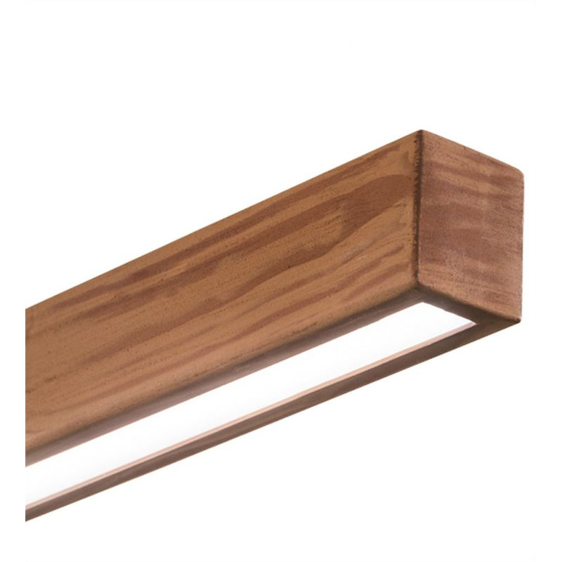 Trax 1 - Light LED Pendant, 76" H x 96" W x 6.5" D