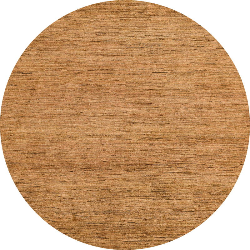 Abstract Indoor Rug, Round 5'