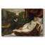 Vénus avec un organiste et un chien-Toile tendue avec galerie Titian-c. 1550-1800279917