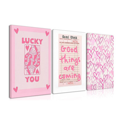 3 Piece Wrapped Canvas Print