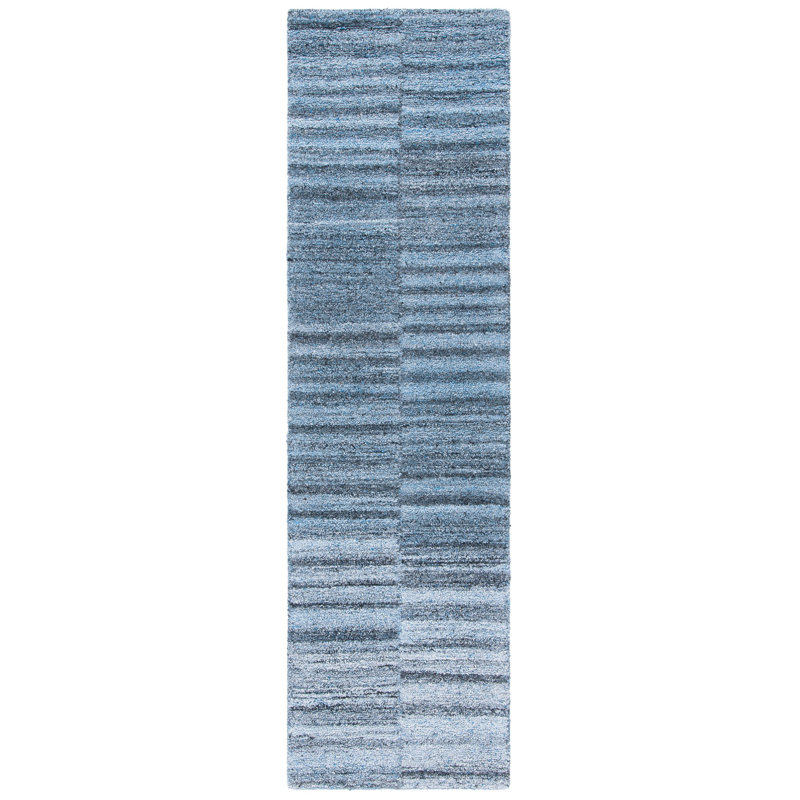 Tapis rayé performance Amedea, Tapis de couloir 2 pi 3 po x 8 pi