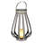 Solar Decorative Plastic Lantern w/ LED Light