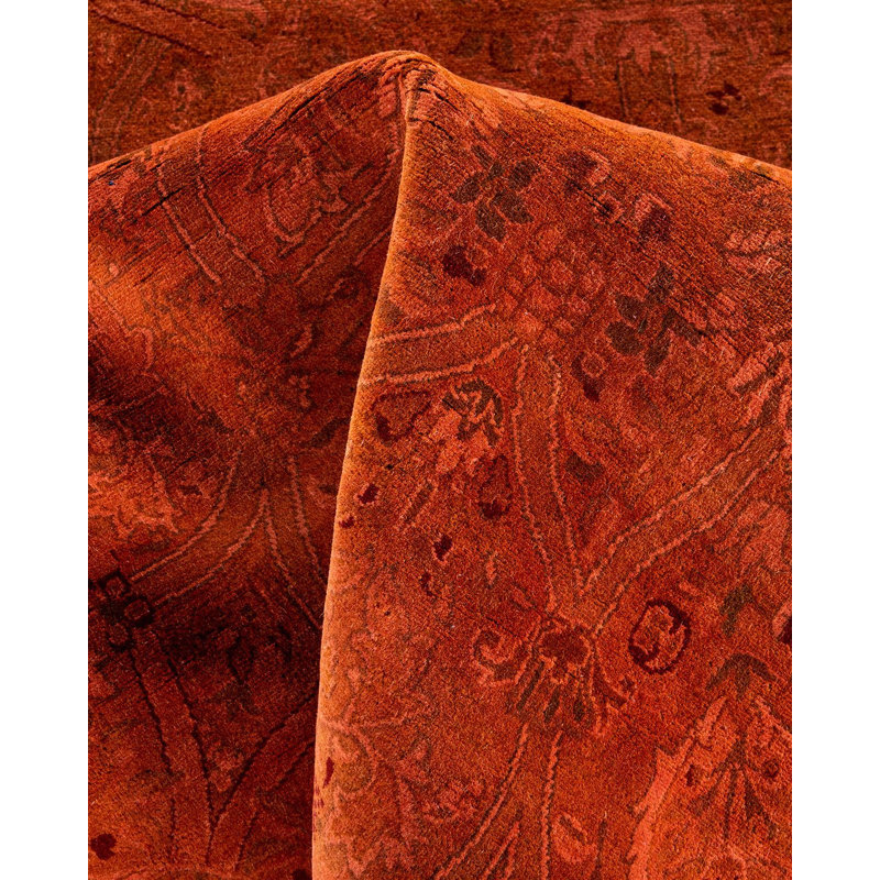Damyen One-of-a-Kind 8' 1" X 8' 1" Hand Knotted Area Rug
