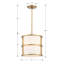 Hulton 3 - Light Pendant