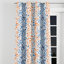 Rideaux obscurcissant Abstract Room - Rideau à œillets à pois orange moderne - 1 panneau