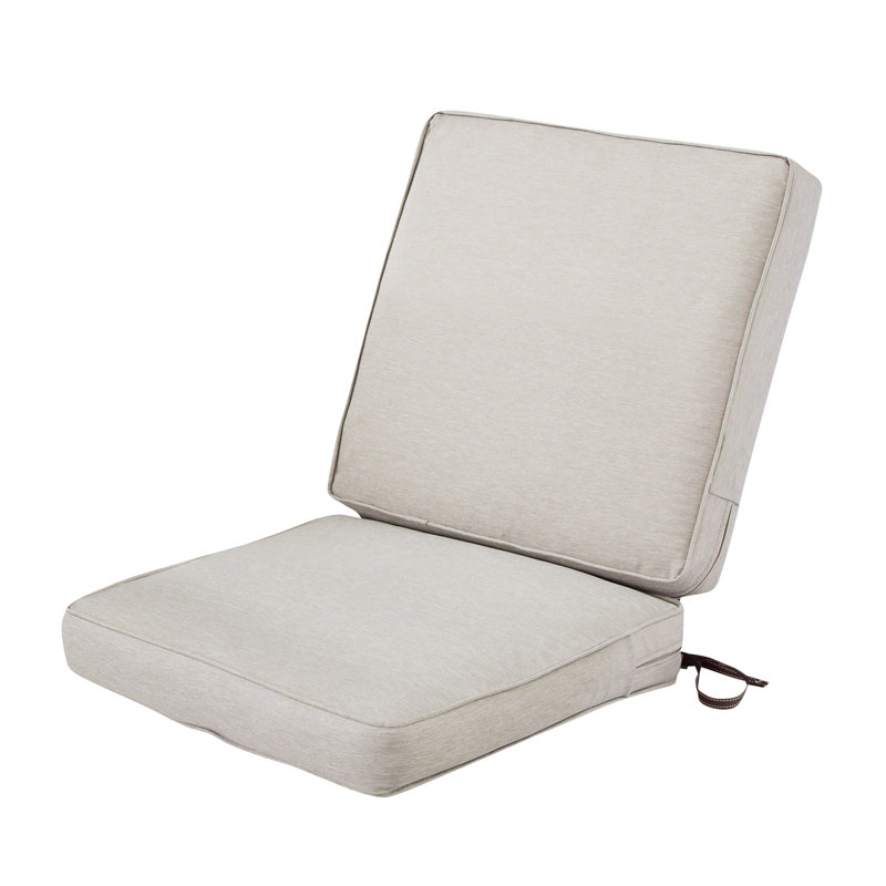 Ayvion Outdoor 3'' Seat / Back Cushion, Heather Gray