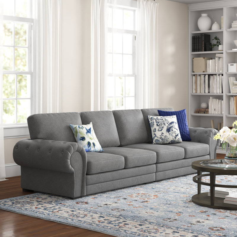 Elkland 4 Seater Sofa, Graphite