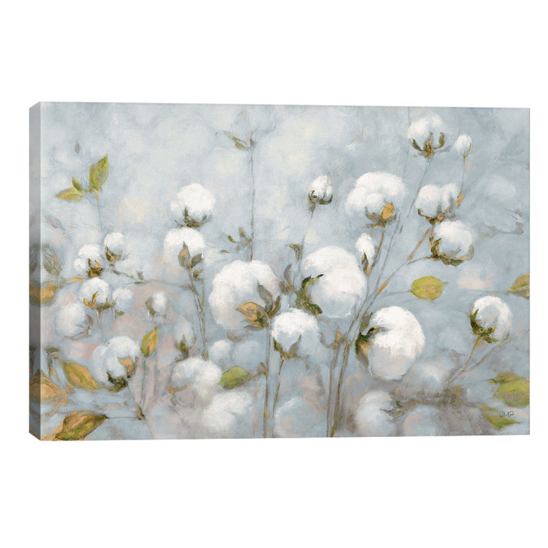 Cotton Field by Julia Purinton - Wrapped Canvas Giclée Art Print, 101.6 cm H x 66.04 cm W x 3.175 cm D