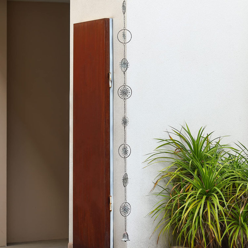 Sun Face Rain Chains