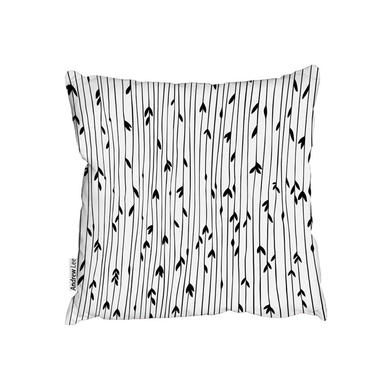 Indoor / Outdoor Abstract Square Throw Cushion, 60cm H x 60cm W