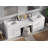 91'' Double Bathroom Vanity with Quartz Top-48250752