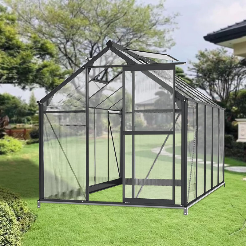 Serre extérieure, serres en polycarbonate pour l'extérieur, 120"