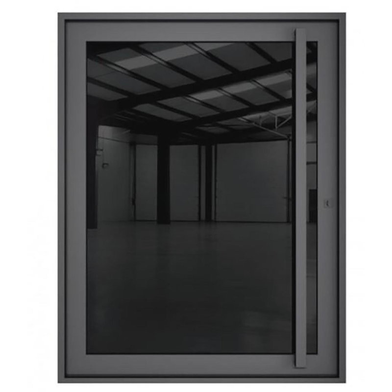 Black Opal Pivot Door 