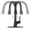 Robinet d'évier de cuisine noir mat High Arc