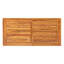 Ensemble de salle à manger extérieur en bois 3 pièces