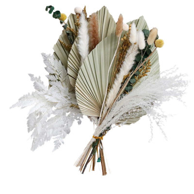 Natural Reed Pampas Grass Dried Flower Palm Plant Tree Leaves Bouquet for Home Garden Wedding Party Living Bedroom Table Decoration, Boho Wedding Bouquet, Natural Wedding Flowers, Pampas Grass Bouquet, Bridal Bouqeut, Home Decor