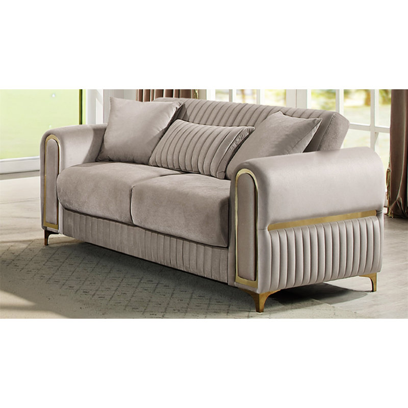 Causeuse Ruby, Grey
