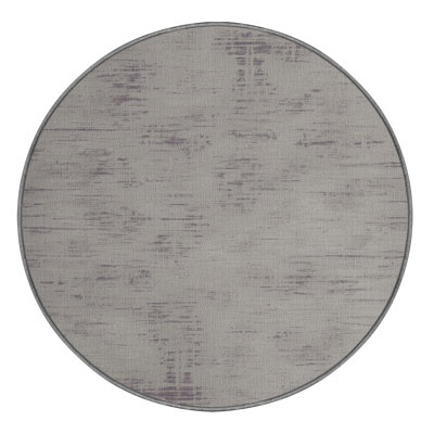 Machine Washable Abstract Gray Area Rug