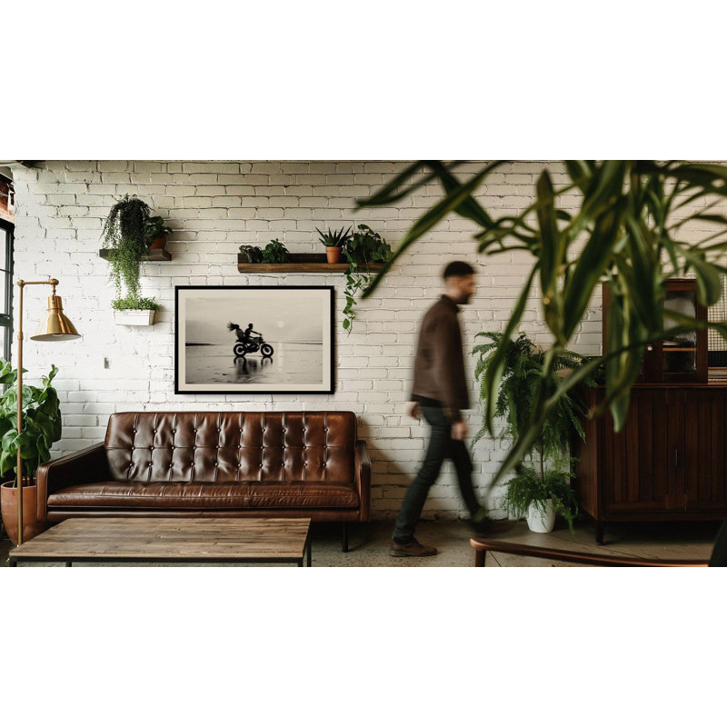 «Love Moves Quick», «Shadow Box», reproduction encadrée sans passe-, Noir, H 42 po x l 62 po