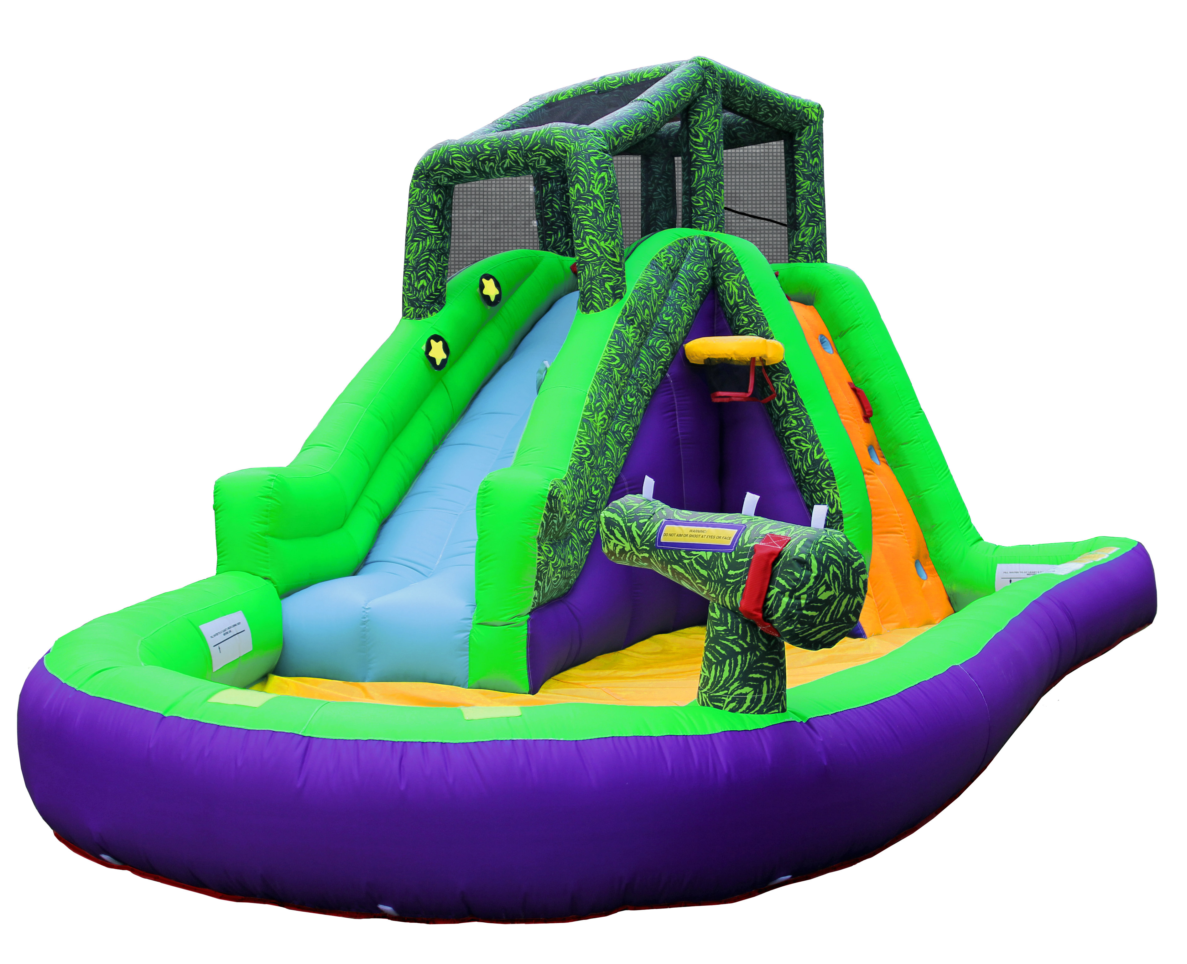 Double Splash Foam N' Slide with pool » Bounceland