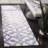 Amekia Hand Tufted Wool/Cotton Geometric Rug in Ivory/Blue-20945994