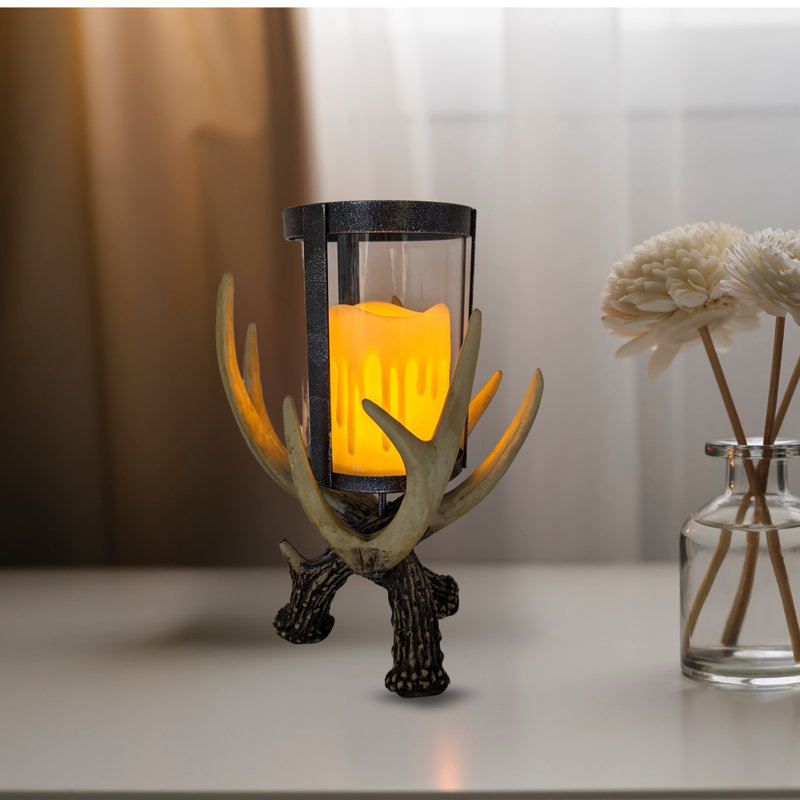 Décoration de table en résine rustique