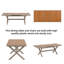 Ensemble de table et chaises Alfresco - gris naturel-1580448031
