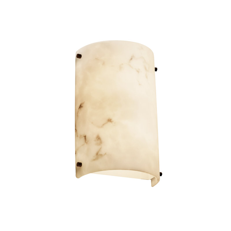 Conovan Flush Mounted Sconce, 13W LED (Included), Brushed Nickel