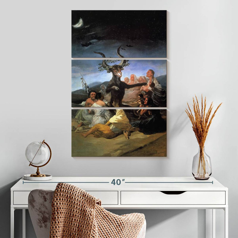 Kelan Witches' Sabbath 1797-98, 32" H x 20" W
