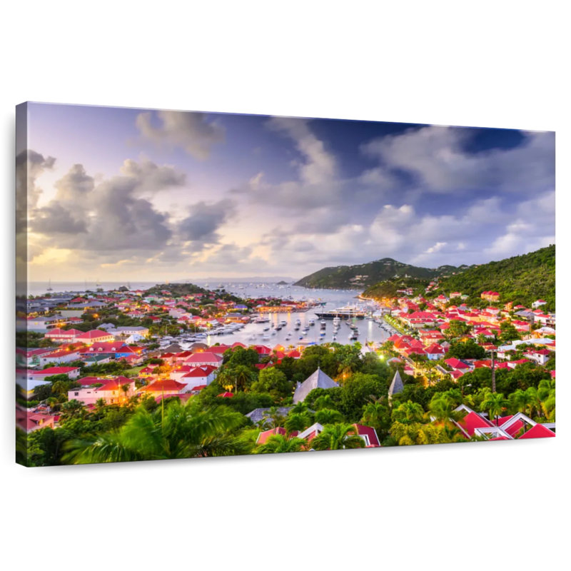 Scénique Saint Barthélémy, H 8 po x l 12 po