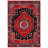 Chavis Oriental Red/Black Area Rug-447327969