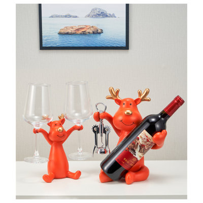 Support à vin décoratif