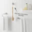 Robinet de lavabo de salle de bain, espacé de 8 pouces, 2 poignées, 3 trous, finition chrome poli, LF049PDCC