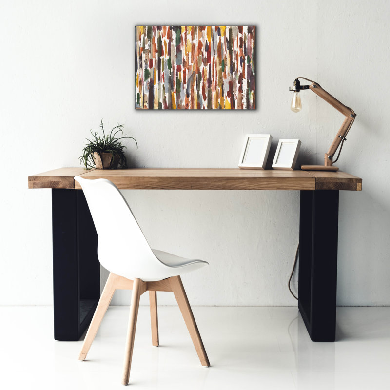 «Strata 1» par Cheryl Warrick, art mural, H 18 po x l 26 po