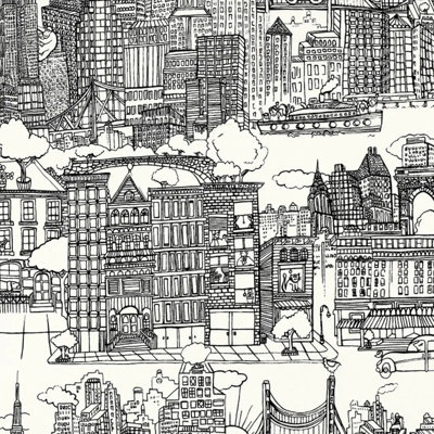 New York New York Fabric