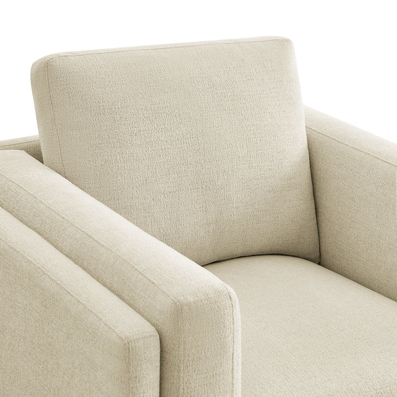 Fauteuil Roscoe, Ivoire ivoire