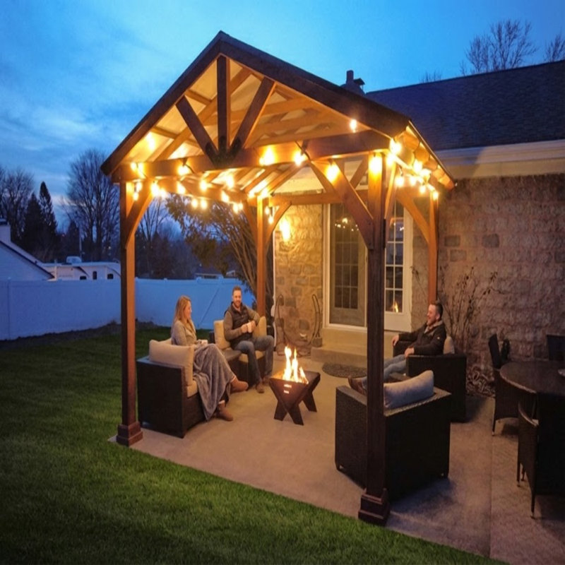 Square Steel Wood Burning Smokeless Fire Pit, Natural Steel