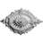 Endurathane Antonio Ceiling Medallion, 35 7/8"W x 22 1/2"H x 4 3/8"P, Factory Primed-122121021